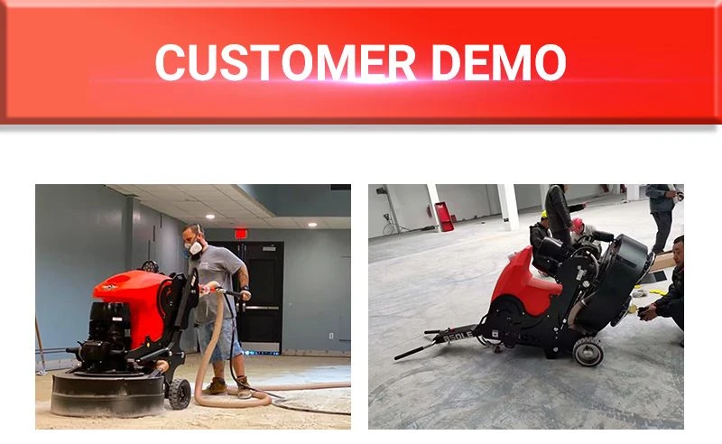 grinder pads for polishing of custonmer demo